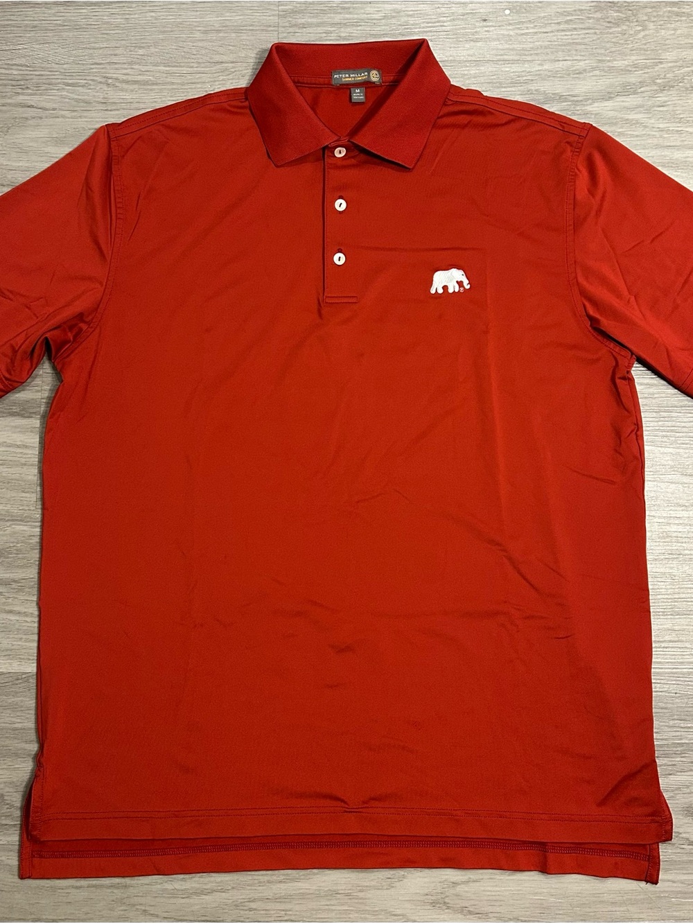 Peter Millar University of Alabama Red Polo